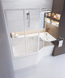 Фронтальная панель для ванны BeHappy 170 см, левый, Ravak CZ14100A00 Ravak