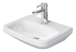 Подвесная раковина DuraStyle 45х33,5х11,5 см, 1 отв. под смеситель, wondergliss, санфарфор, Duravit 07084500001 Duravit