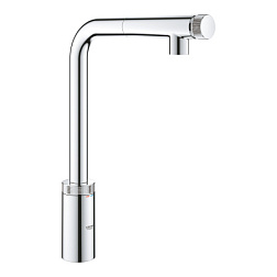 Смеситель для кухни с выдвижной лейкой Minta Smartcontrol, Grohe 31613000 Grohe