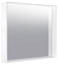 Зеркало Plan 80х70 см, белый, 1 цвет подсветки, с подсветкой, Keuco 33096302500 Keuco