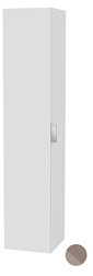 Шкаф-колонна Edition 11 35х37х170 см, трюфель глянцевый, левый, система push-to-open, подвесной монтаж, с бельевой корзиной, Keuco 31331140001 Keuco