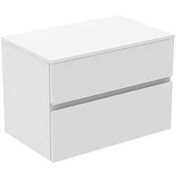 Модуль под раковину Finesse 80,2х50,5х55,8 см, со столешницей, белый матовый (лак), Ideal Standard E3434Y1 Ideal Standard