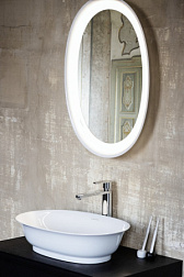 Накладная раковина The New Classic 55х38х14,5 см, с покрытием lcc, SaphirKeramik, Laufen 8.1285.2.400.112.1 Laufen