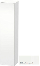Шкаф-колонна DuraStyle 40х36х180 см, корпус-белый матовый, фронт-белый глянцевый, правый, подвесной монтаж, Duravit DS1229R2218 Duravit