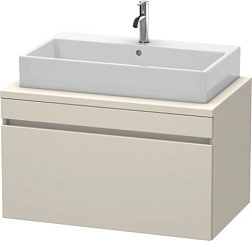 Модуль под раковину DuraStyle 90х54,8х51,2 см, без консоли, серо-коричневый, Duravit DS531309191 Duravit