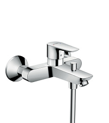 Настенный смеситель Talis E с выходом на душ (без лейки), неповоротный излив, Hansgrohe 71740000 Hansgrohe