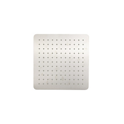 Лейка верхнего душа Hydrotherapy 25 см, square, никель, без держателя, Ramon Soler RK250NC Ramon Soler