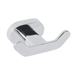 Крючок Oval двойной, хром, Bemeta 118406031 Bemeta