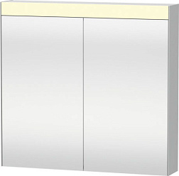 Зеркало Better 81х76 см, 2 полки, с подсветкой, Duravit LM7831000000 Duravit