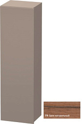 Шкаф-колонна DuraStyle 40х36х140 см, фронт - орех натуральный, корпус -  базальт матовый, левый, подвесной монтаж, Duravit DS1219L7943 Duravit