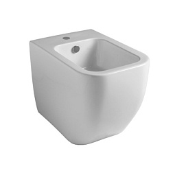 Биде Brio 36х52,5 см, белый глянцевый, напольное, без крышки, GSG BRBI01000 GSG