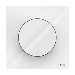 Дистанционная панель смыва TECEflushpoint 1 клавиша, квадратная белая, комплект подключения приобретается отдельно, пластик, TECE 9240984 TECE