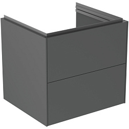 Модуль под раковину Conca 60х50,5х55 см, антрацит матовый, система push-to-open, Ideal Standard T4573Y2 Ideal Standard