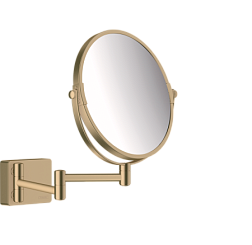 Настенное косметическое зеркало для ванной AddStoris шлифованная, бронза, Hansgrohe 41791140 Hansgrohe