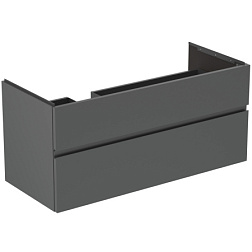 Модуль под раковину Finesse 120х50,5х55 см, левосторонний, антрацит матовый (лак), Ideal Standard E3447Y2 Ideal Standard