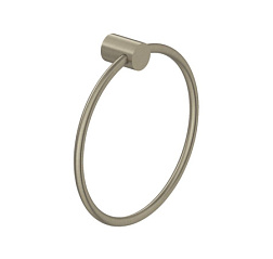 Кольцевой полотенцедержатель Vela R брашированный, никель, Kludi 58978N5 Kludi