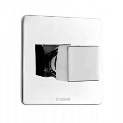 Лицевая часть встраиваемого смесителя Cube 1 функция, Bossini Z00064.030 Bossini