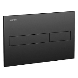 Клавиша смыва Laufen installation system матовая, 1 клавиша, пластик, механическая, черная, Laufen 8.9566.1.716.000.1 Laufen