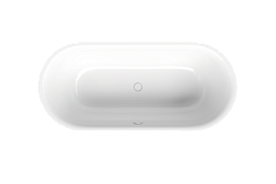 Стальная ванна BetteLux Oval 180х80 см, грязеотталкивающее покрытие BetteGlasur® Plus, толщина 3.5мм, овальная, без антискользящего, Bette 3466-000PLUS Bette