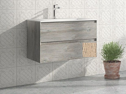 Модуль под раковину Marina 80х45,5х50 см, 2 ящика, цвет натуральный, IBX MC10802C/NATURAL IBX