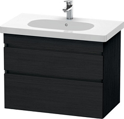 Модуль под раковину DuraStyle 80х45,3х61 см, дуб чёрный, Duravit DS648401616 Duravit