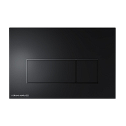Клавиша смыва матовая, пластик, механическая, черная, Kerama Marazzi M578KM Kerama Marazzi