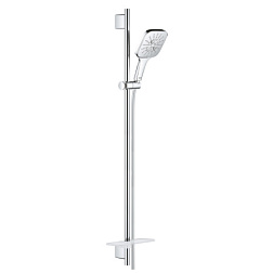 Душевой гарнитур Rainshower SmartActive 130 Cube штанг 87-93 см, шланг 175 см, 3 режима, Grohe 26587000 Grohe