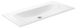 Мебельная раковина Plan 100,7х49,4 см, белый, керамика, clean plus, без отв. под смеситель, Keuco 32970311000 Keuco