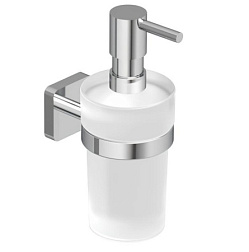 Настенный дозатор Vela S хром, с держателем, Kludi 2597605 Kludi