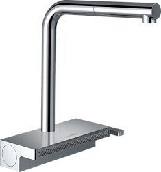 Смеситель для кухни с выдвижной лейкой Aquno Select M81, Hansgrohe 73836000 Hansgrohe