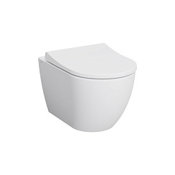 Подвесной унитаз Mia 35,5х54 см, VitrA Hygiene, безободковый, без сиденья, Vitra 7510B003-0075 Vitra