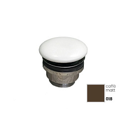 Сливной набор для раковины кофейный матовый, с переливом, GSG PILTONUNIAR018 GSG