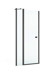 Душевая дверь Capital 100х195 см, покрытие MaxiClean, 6 мм, черный профиль, Roca M4610016M Roca