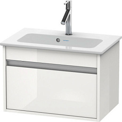 Модуль под раковину Ketho 60х38,5х41 см, белый глянцевый, Duravit KT642202222 Duravit