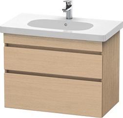 Модуль под раковину DuraStyle 80х45,3х61 см, дуб натуральный, Duravit DS648403030 Duravit