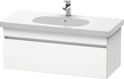 Модуль под раковину DuraStyle 100х45,3х39,8 см, белый матовый, Duravit DS638501818 Duravit