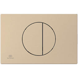 Клавиша смыва Oleas брашированная, пластик, механическая, бронзовая, Ideal Standard R0503J6 Ideal Standard