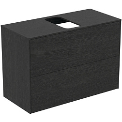 Модуль под раковину Conca 80х37,3х55 см, 2 ящика, копченый дуб, система push-to-open, Ideal Standard T3947Y4 Ideal Standard