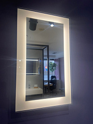 Зеркало White Tulip 45х75 см, выставочный образец, с подсветкой, Duravit WT705000000/У Duravit