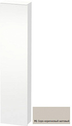Шкаф-колонна DuraStyle 40х24х180 см, корпус-белый матовый, фронт-серо-коричневый, левый, подвесной монтаж, Duravit DS1228L9118 Duravit