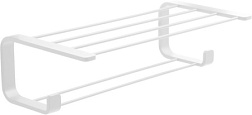 Полка для полотенец Outline 49,8 см, матовая, цвет белый, Gedy 3235(22) Gedy