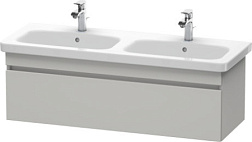 Модуль под раковину DuraStyle 123х44,8х39,8 см, бетонно-серый матовый, Duravit DS639800707 Duravit