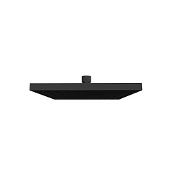 Лейка верхнего душа Futura (by Newform) матовый, произведено в Италии, 20 см, square, чёрный цвет, без держателя, Kerama Marazzi 26598KM.01.093 Kerama Marazzi