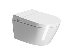 Подвесной электронный унитаз WClean 38х59 см, безободковый, функция биде, с сиденьем, тихий смыв, GSI 7418K11 GSI