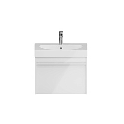 Модуль под раковину Modula 57,5х47,3х42 см, белый глянец, Kerama Marazzi MO.60.1+1\WHT Kerama Marazzi