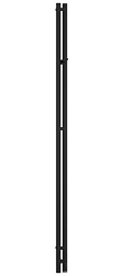 Электрический полотенцесушитель Нюанс 3.0 8,5х180 см, правый, черный матовый, с терморегулятором, Сунержа 31-5843-1853 Сунержа