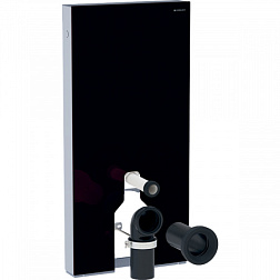 Внешняя инсталляция Monolith Plus 48х10,6х101 см, для напольного унитаза, черное стекло, Geberit 131.201.SJ.5 Geberit