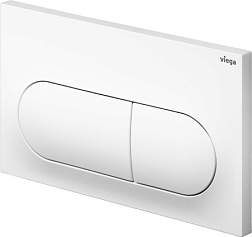 Клавиша смыва Visign for Life VfL6, пластик, механическая, белая, Viega 773762 Viega