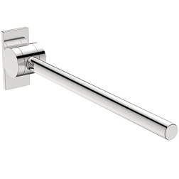 Поручень для унитаза Contour 21 складной, 80 см, тип G4, цвет стальной, Ideal Standard S6362MY Ideal Standard