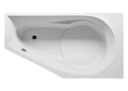 Акриловая ванна Yukon 160х90 см, левая, асимметричная, Riho B009001005 Riho